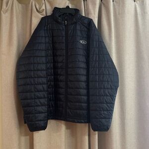 Drake Men's Navy Blue Quilted Puffer Jacket